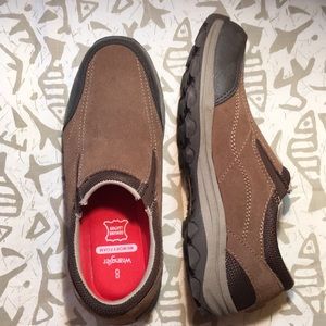 Wrangler Lt. Brown & Black Slip On Memory Foam 8